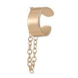 Punk Style Chain Tassel Clip Ear Cuff for Women