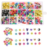10mm Smile Flower Clay Beads Kit for Jewelry Making