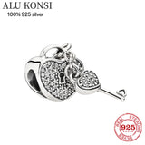 925 Sterling Silver Seahorse Charm For Bracelets DIY Jewelry