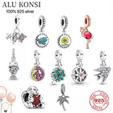 925 Sterling Silver Pan Charm for DIY Jewelry