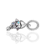 Europe Bracelet Scaled Fish Dangle Charms 925 Sterling Silver Beads