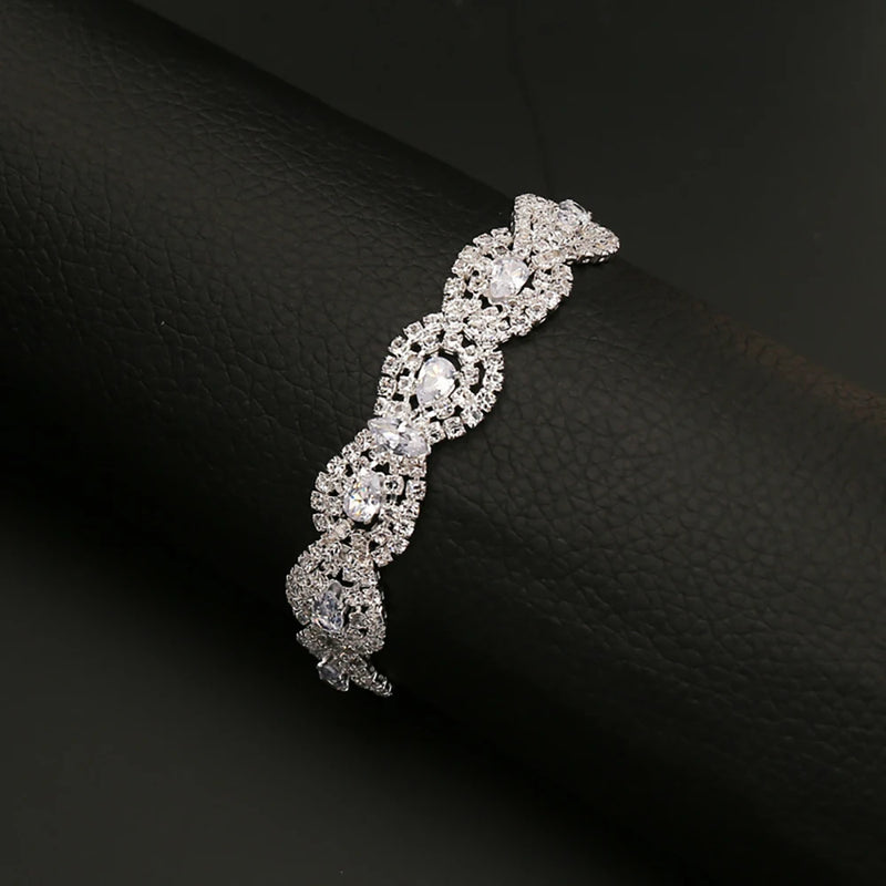 TKJ Diamond Anti-Fatigue Zircon Bracelet for Women