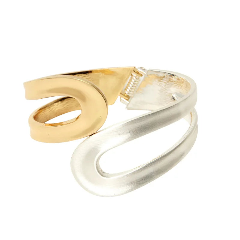 Wide Opened Bangles Irregularity Bracelet For Women