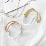 Wide Opened Bangles Irregularity Bracelet For Women