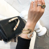 Wide Opened Bangles Irregularity Bracelet For Women
