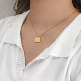 Bead Chain Handbag Pendant Necklace Plated Chain Jewelry for Women