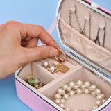 Travel Jewelry Case Boxes Portable Jewelry Box Jewelry Organizer Display