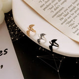 Bat No Pierced Ear Clip Hip Hop Gothic Earring