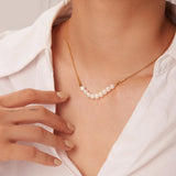 Natural Pearl Choker Necklace For Women