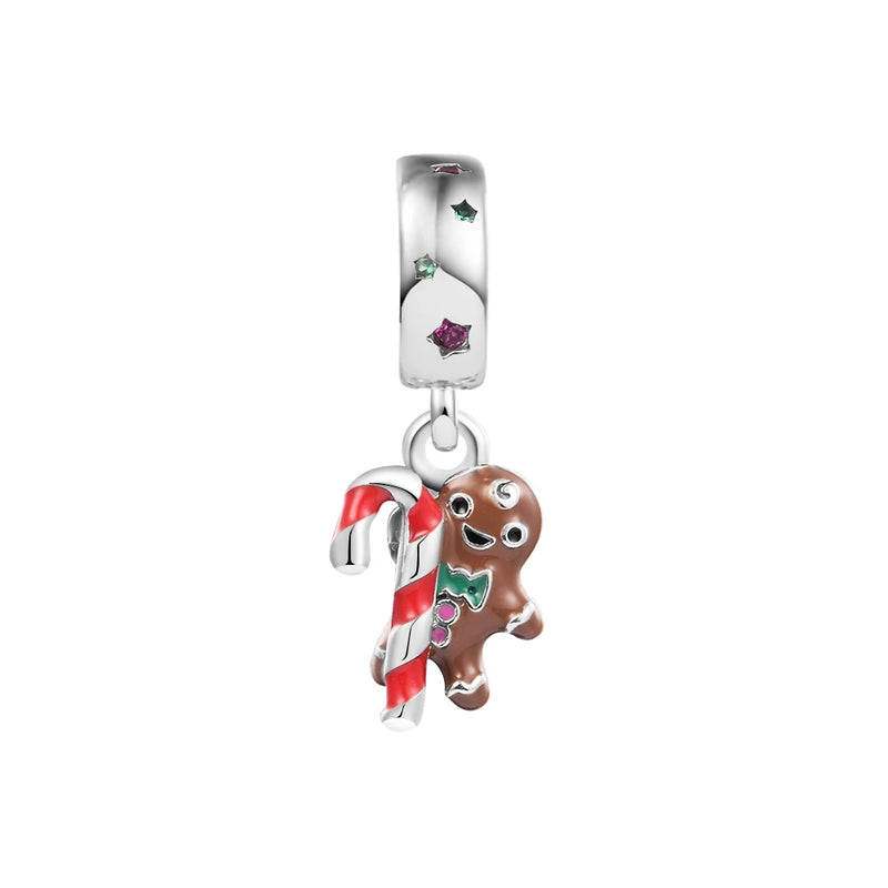 Girl Christmas Women S925 Sterling Silver Charm Pendant Jewelry