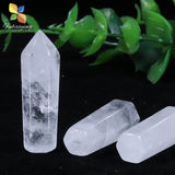 6pcs 32mm Quartz Cone Cylinder Healing Room Decoration Lucky Gift Women