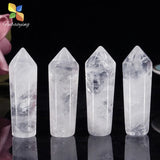 6pcs 32mm Quartz Cone Cylinder Healing Room Decoration Lucky Gift Women