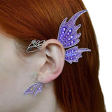 Fly Dragon Clip Earrings Ear Hook Butterfly Ear Clips Without Pierced Ears