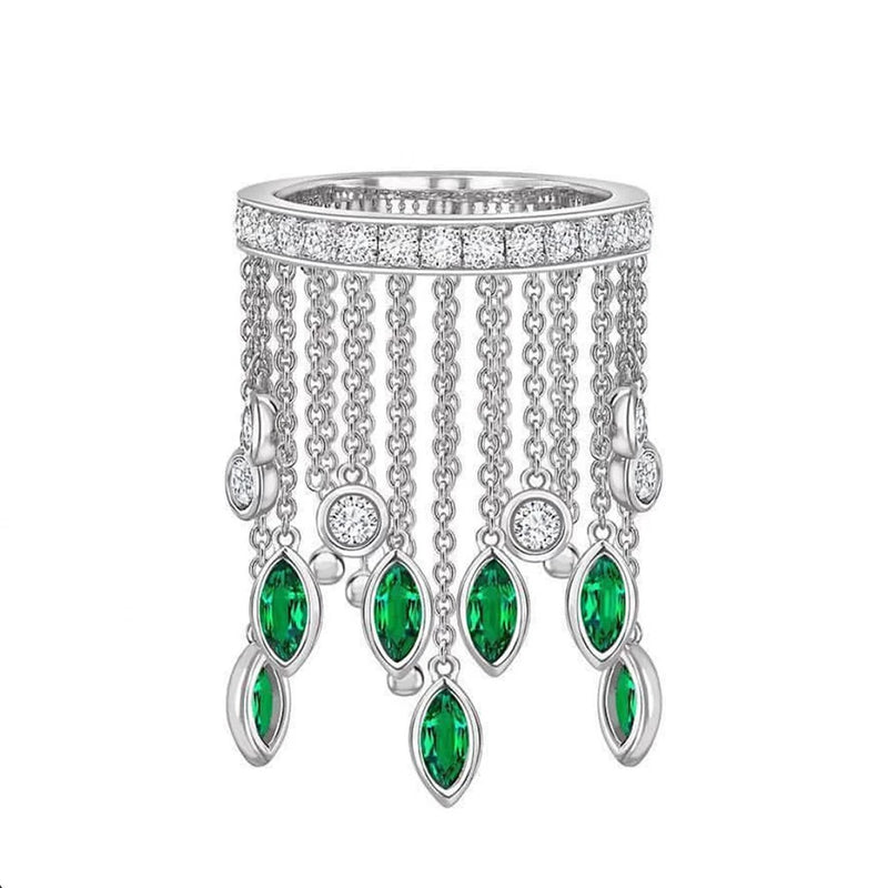 Tassel Statement Rings for Women - Boho Beach Jewelry