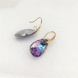 Crystal Drop Earrings Tear Shape Wedding Jewelry