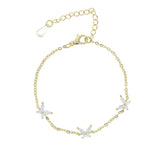 Butterfly Charm CZ Bracelet Gift For Girlfriend