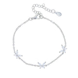 Butterfly Charm CZ Bracelet Gift For Girlfriend