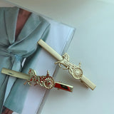 Vintage Metal Horse Hair Clips Gothic Hair Accessories