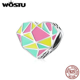 925 Silver Colorful Eastern Pendant for DIY Jewelry