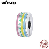 925 Silver Colorful Eastern Pendant for DIY Jewelry