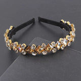 Vintage Sun Pearl Flower Bridal Tiara Headband