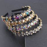 Vintage Sun Pearl Flower Bridal Tiara Headband