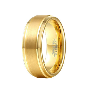 Tungsten Steel Wedding Rings for Couple