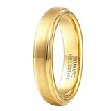 Tungsten Steel Wedding Rings for Couple