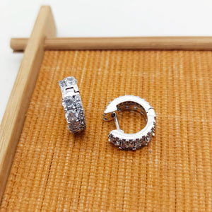 Winter Jewelry Double Band Earrings