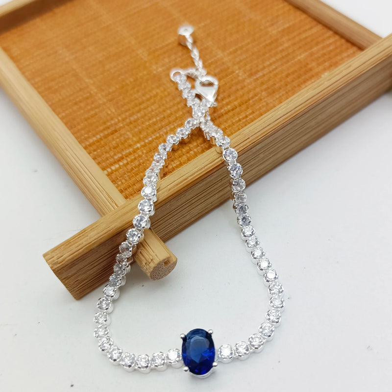 Sparkling Pav? Tennis Bracelet Winter Jewelry Christmas Gift