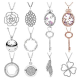 925 Sterling Silver DIY Necklace Women Jewelry Charms Fine Accessories