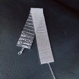 Rhinestone Row Necklaces for Ladies, Nightclub Jewelry Accessories