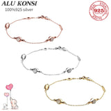 925 Silver Snake Chain Bracelet for Her