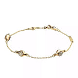 925 Sterling Silver Snake Chain Charm for Women DIY Jewelry