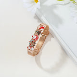 Christmas Titanium Steel Charms Bracelet for Men And Women