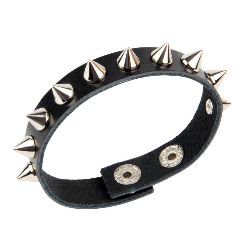 Rivet Leather Bracelet Punk Style