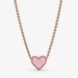 S925 Silver Pandora DIY Loop Necklace for Women's Anniversary