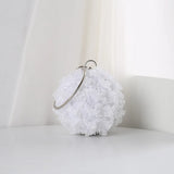 Bridesmaid Flower Ball Makeup Bag Romantic Girl Dinner Bag