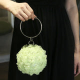 Bridesmaid Flower Ball Makeup Bag Romantic Girl Dinner Bag