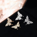 European/American Butterfly Earrings, Elegant Design