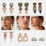 Heart Shaped Crystal Bracelet Vintage Bangle Bohemian Jewelry for Women