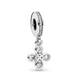 OWL Key Angel Pendant for DIY Silver 925 Bracelet