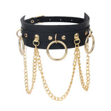 Egirl Punk Goth Hip Hop Rock Chunky Chain Necklace for Women