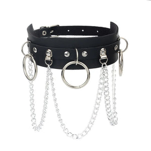 Egirl Punk Goth Hip Hop Rock Chunky Chain Necklace for Women