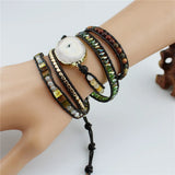 Punk Style Wrap Bracelet for Men and Women
