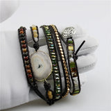 Punk Style Wrap Bracelet for Men and Women