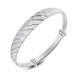 High-Quality S925 Silver Bracelet with Stone Inlay, Suitable for Couples