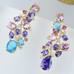S925 Pure Silver Earrings, High-End Women's Jewelry