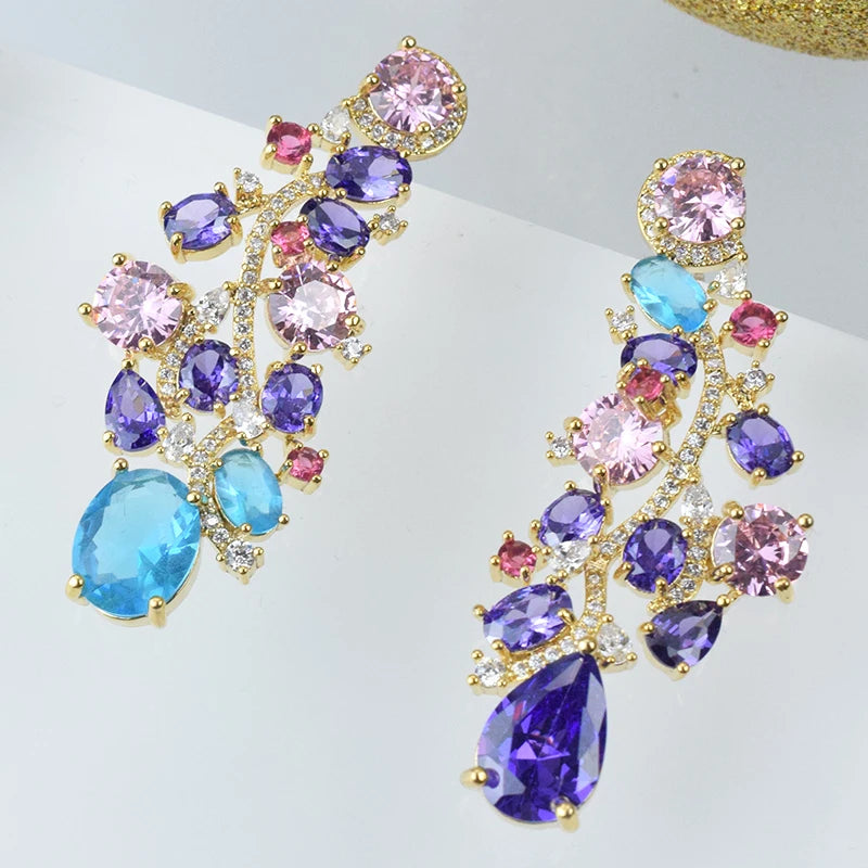 S925 Pure Silver Earrings, High-End Women's Jewelry