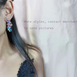 S925 Pure Silver Earrings, High-End Women's Jewelry